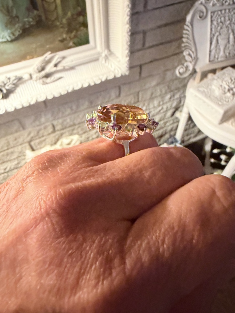 Gemstone ring - Picture 3 of 10